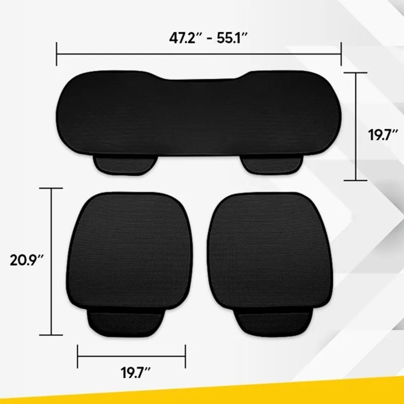 đ„Last Day 40% OFFđ„ Breathable & Anti-Slip Viscose filament Car Seat Covers - Image 13