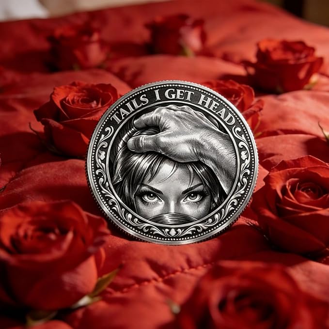 🌹Early Valentine Sale 60% OFF -❤️Heads I Get Tail / Tails I Get Head Commemorative Coin - Image 6