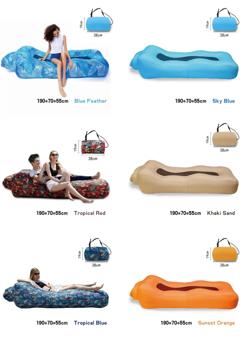 AeroLounge Go – Compact Pump-Free Inflatable Lounger - Image 10