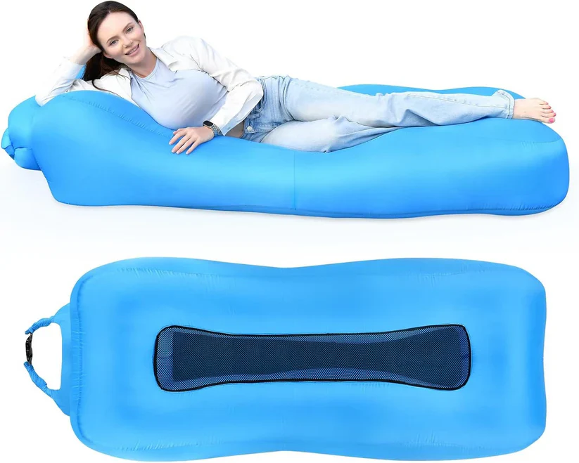 AeroLounge Go – Compact Pump-Free Inflatable Lounger - Image 9