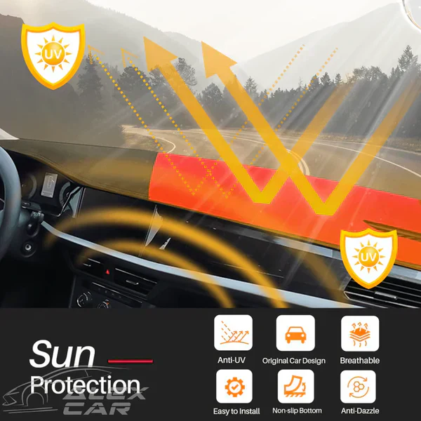 Apex Custom Fit Dashboard Mat Cover For Sedan, Hatchback, , MPV, Truck, SUV etc. - Image 12