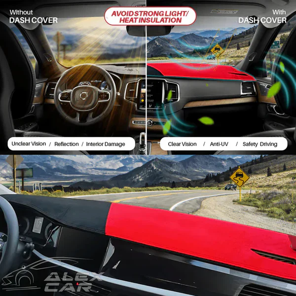 Apex Custom Fit Dashboard Mat Cover For Sedan, Hatchback, , MPV, Truck, SUV etc. - Image 13