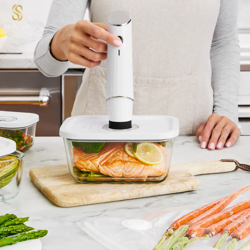 GloveBoxAir™ Compact Vacuum Sealer keeps food fresh 5-10x longer - Image 4