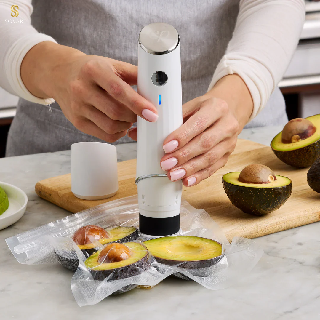 GloveBoxAir™ Compact Vacuum Sealer keeps food fresh 5-10x longer - Image 5