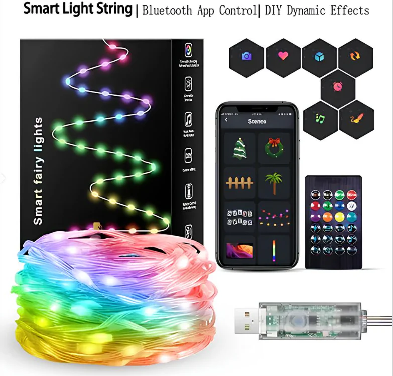 🔥 Hot Sale 49% OFF 🎁 Smart Rainbow LED Permanent Outdoor Light✨ - Image 4