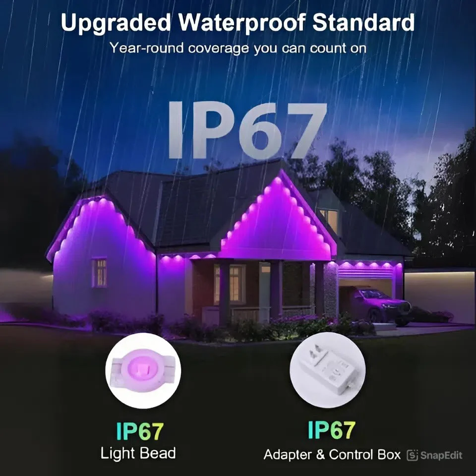 🔥 Hot Sale 49% OFF 🎁 Smart Rainbow LED Permanent Outdoor Light✨ - Image 5