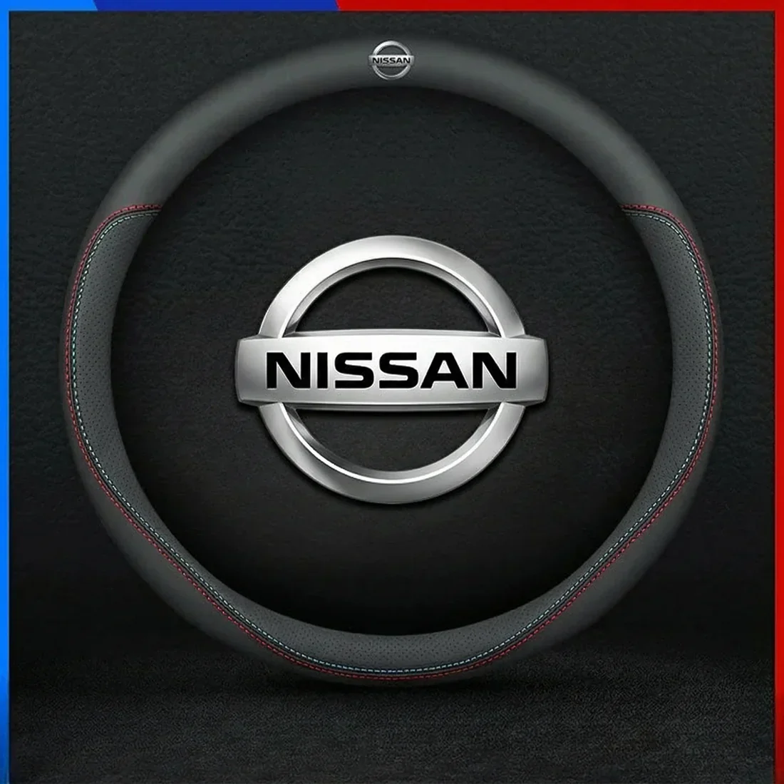 Premium Nappa Leather Steering Wheel Cover - Luxurious Comfort, Breathable Design, and All-Season Durability - Image 11