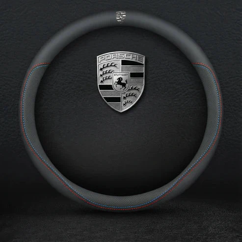 Premium Nappa Leather Steering Wheel Cover - Luxurious Comfort, Breathable Design, and All-Season Durability - Image 16
