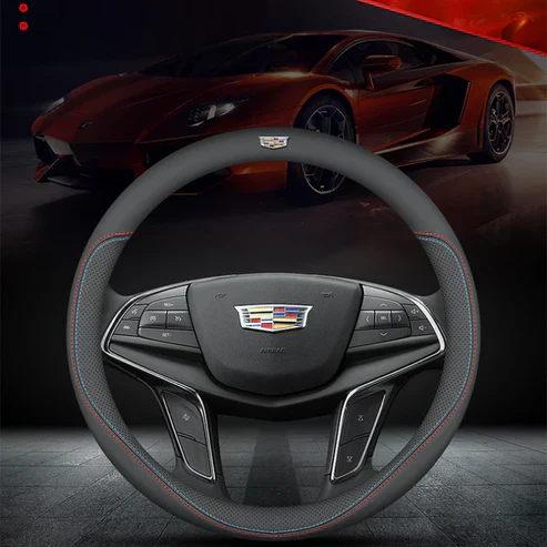 Premium Nappa Leather Steering Wheel Cover - Luxurious Comfort, Breathable Design, and All-Season Durability - Image 29