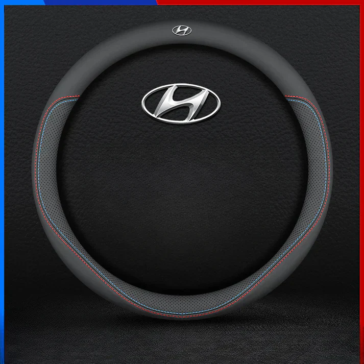 Premium Nappa Leather Steering Wheel Cover - Luxurious Comfort, Breathable Design, and All-Season Durability - Image 33
