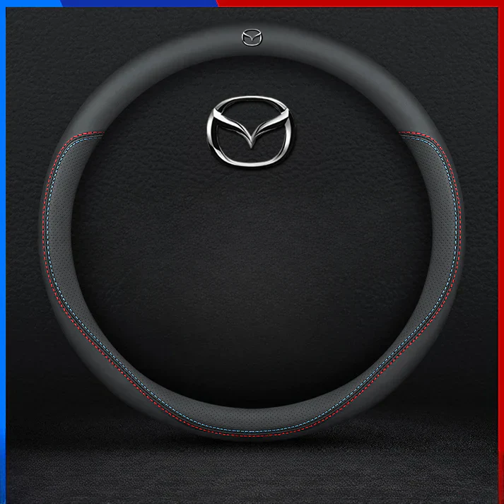Premium Nappa Leather Steering Wheel Cover - Luxurious Comfort, Breathable Design, and All-Season Durability - Image 34