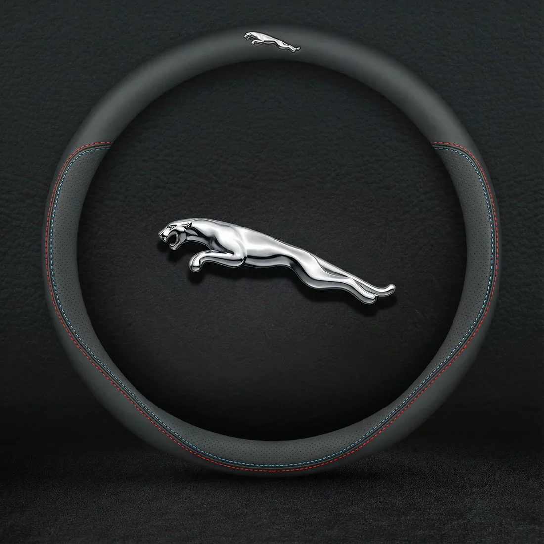 Premium Nappa Leather Steering Wheel Cover - Luxurious Comfort, Breathable Design, and All-Season Durability - Image 8