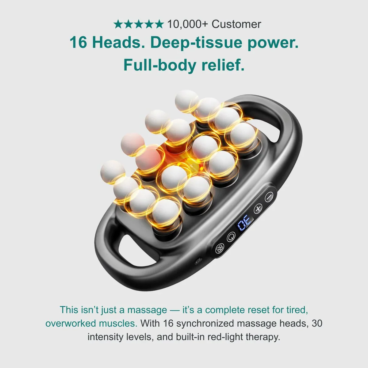 ReviFlex™ 16-Head Deep Tissue Massager - Image 5