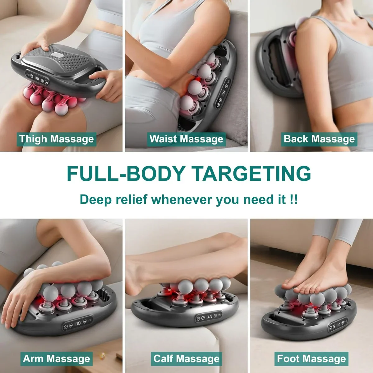 ReviFlex™ 16-Head Deep Tissue Massager - Image 7