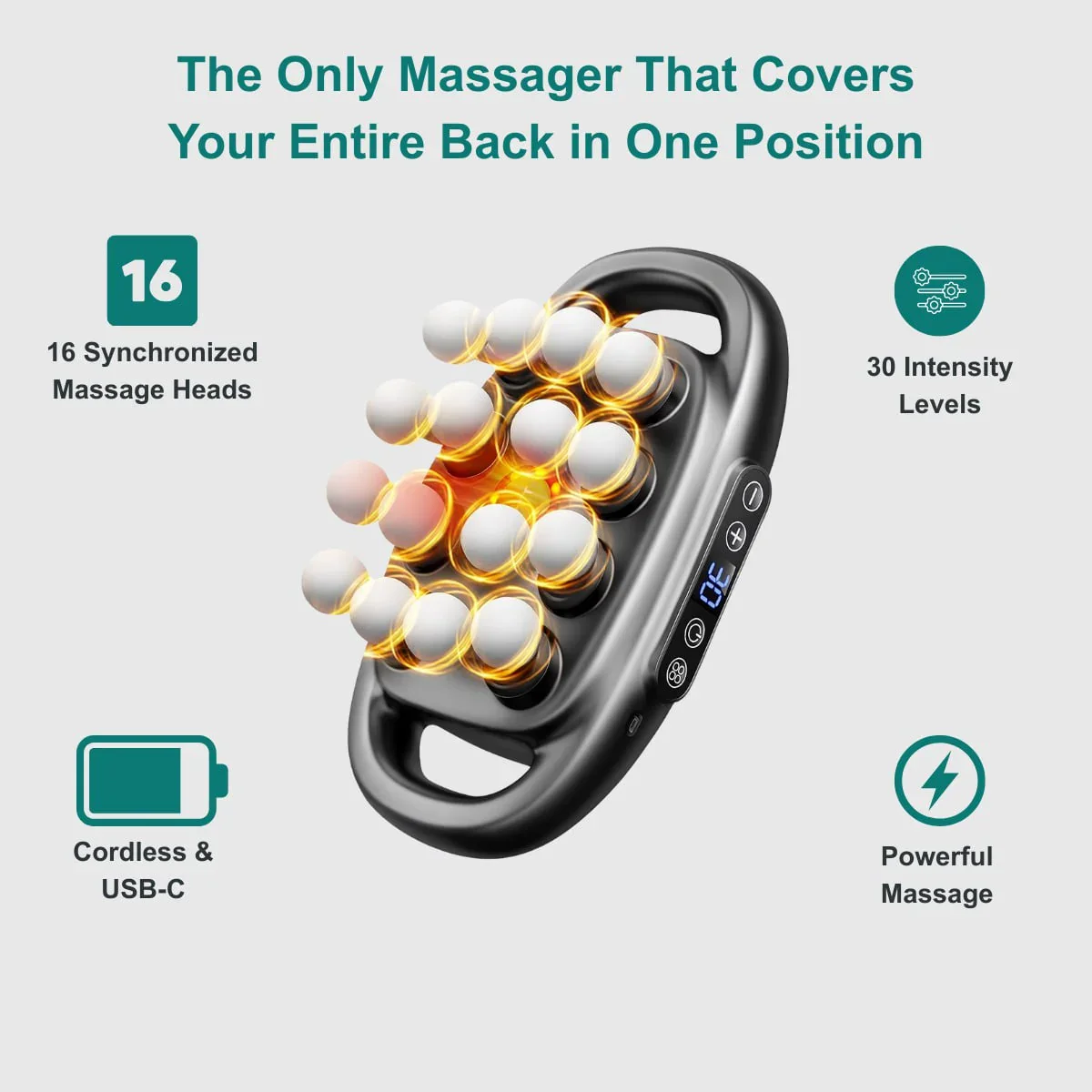 ReviFlex™ 16-Head Deep Tissue Massager - Image 9