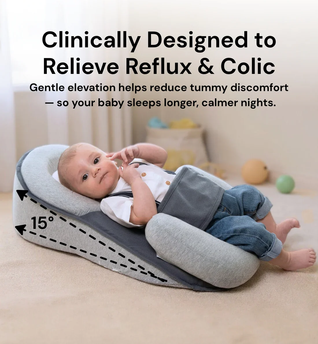 Sovari™ Nest — Calm Sleep Without Reflux, Colic, or Spit-Ups - Image 3