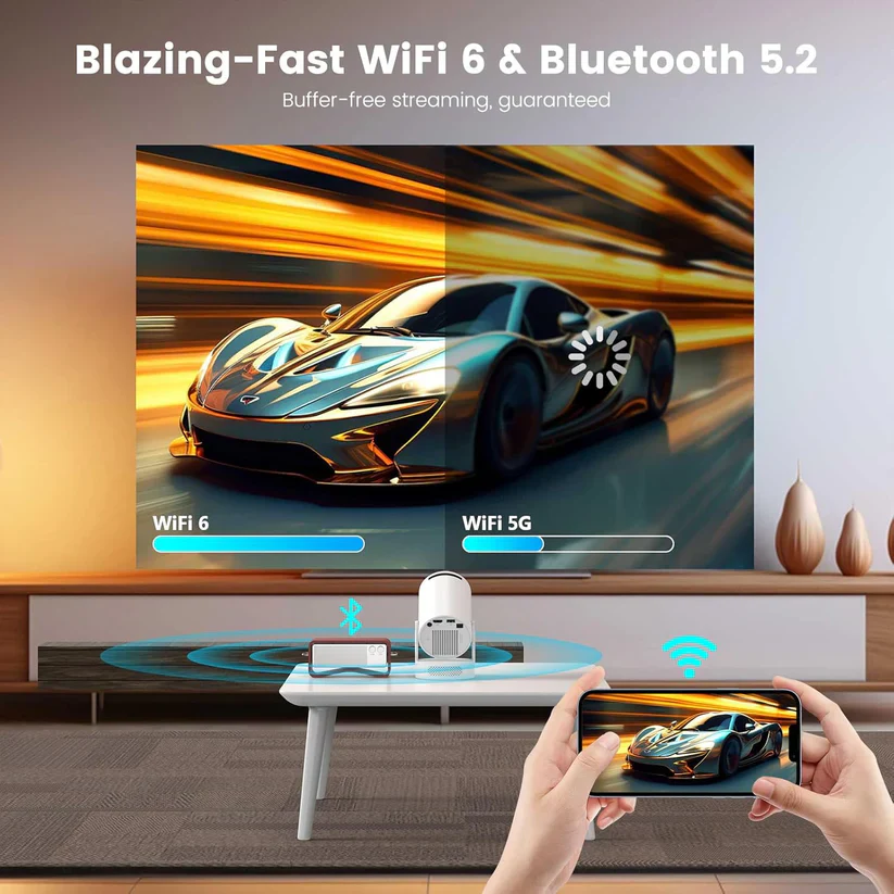 Sovari 210° Smart Projector with Extra Large-Screen Display - Image 11