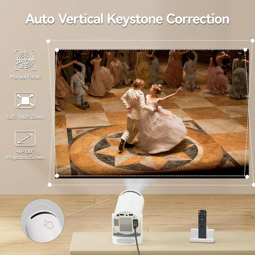 Sovari 210° Smart Projector with Extra Large-Screen Display - Image 12