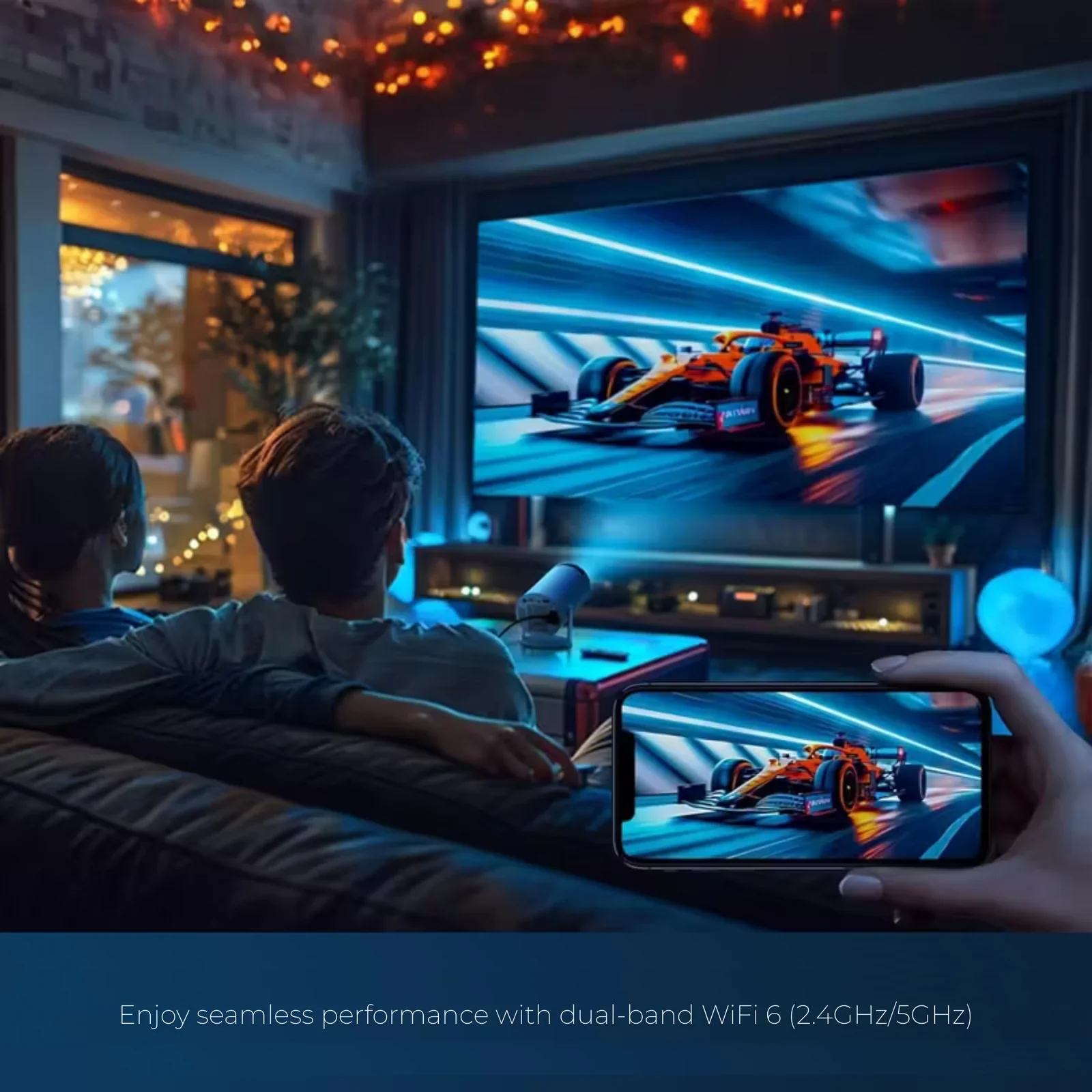 Sovari 210° Smart Projector with Extra Large-Screen Display - Image 3