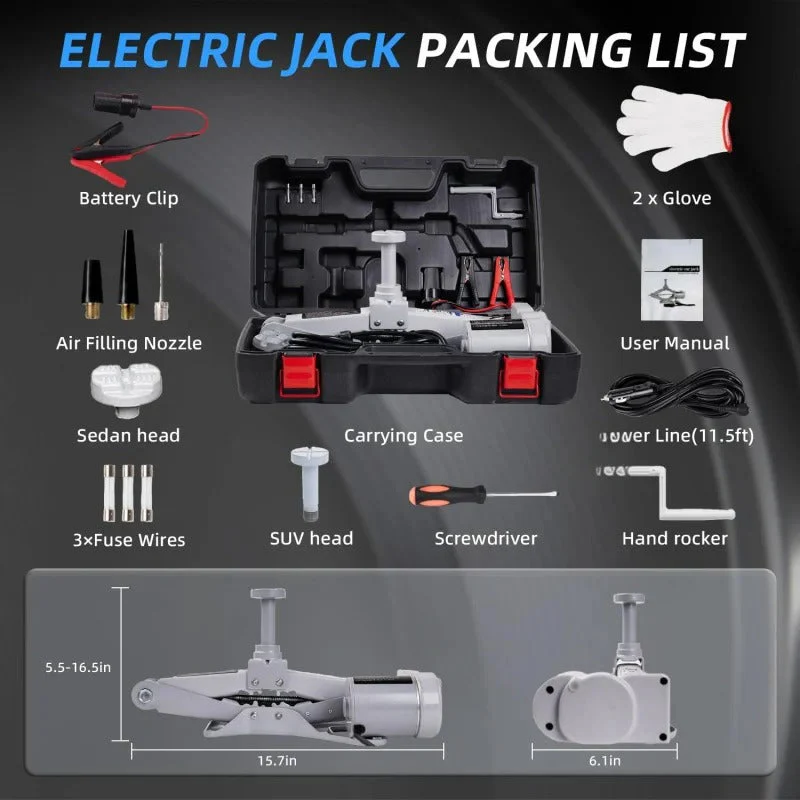 Sturdy 12V Electric Jack - Image 5