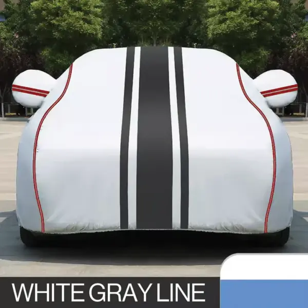 Weatherproof Custom-Fit Outdoor Car Cover All Make And Models - Image 4