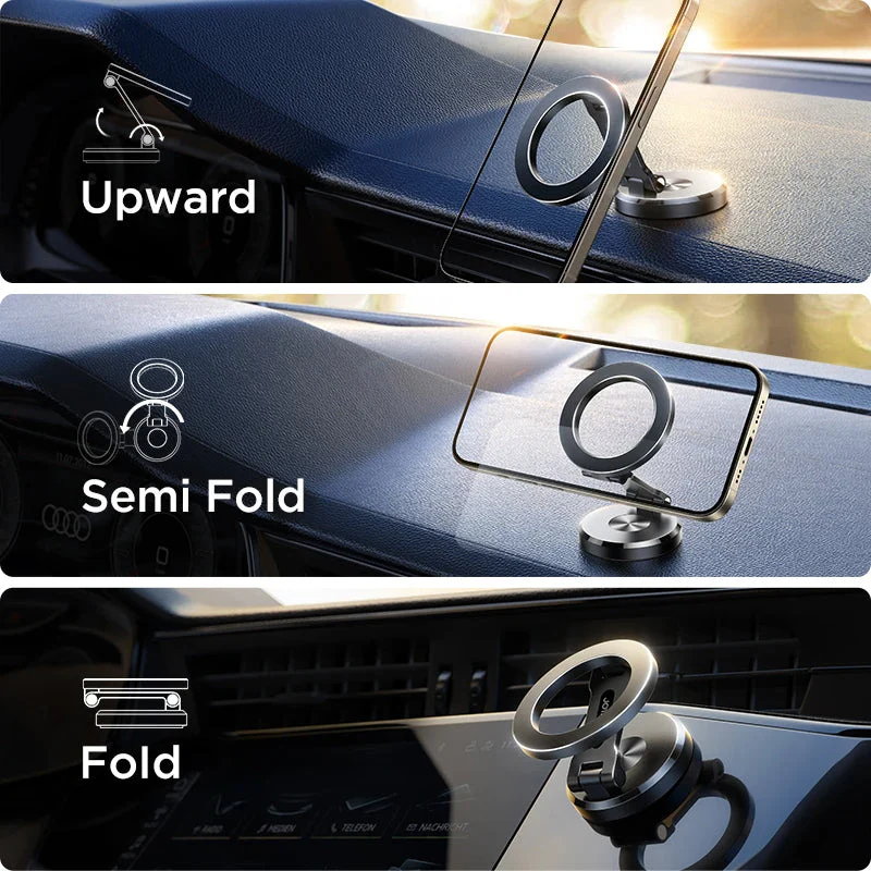 X Foldable Magnetic Car Phone Holder - Image 5